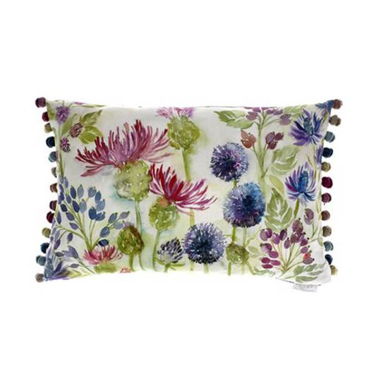 Voyage Maison - Thistles Cushion - White